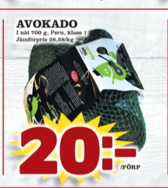 Matdax Avocado erbjuda