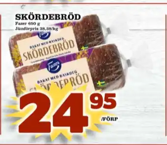 Matdax Fazer Bröd Matbröd erbjuda