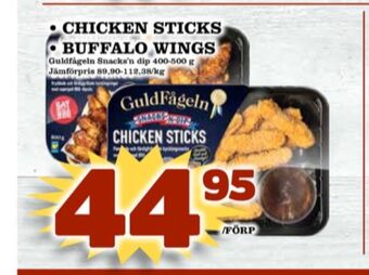 Matdax Guldfågeln Kyckling erbjuda