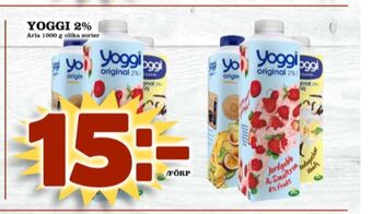Matdax Yoggi Yoghurt erbjuda