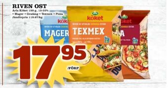 Arla Köket Riven ost
