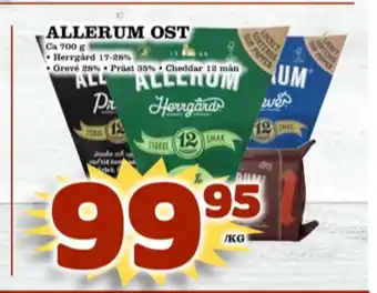 Matdax Allerum Cheddar erbjuda