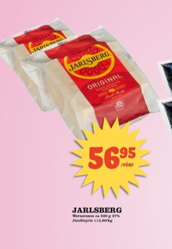 Matdax Wernerssons Jarlsberg erbjuda