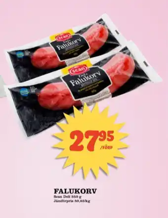 Matdax Scan Deli Falukorv erbjuda
