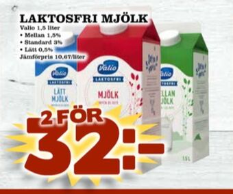 Matdax Valio Mellanmjölk erbjuda