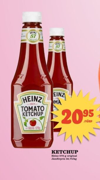 Matdax Heinz Ketchup erbjuda