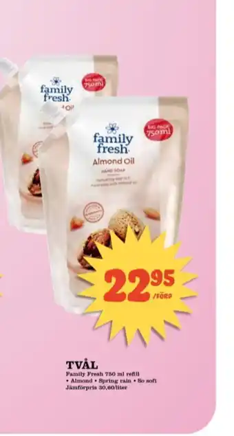 Matdax Family Fresh Tvål flytande erbjuda