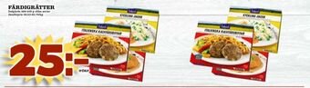 Matdax Dafgårds Färdigrätter erbjuda