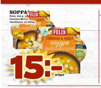 Matdax Felix Soppor erbjuda