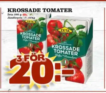 Matdax Zeta Tomater erbjuda