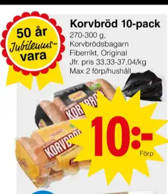 Matöppet Frisco Hamburgerbröd erbjuda