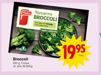 Matöppet Findus Grönsaker erbjuda