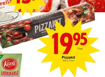 Matöppet Favorit Pizza kit erbjuda