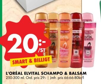 ÖoB Elvital Shampoo erbjuda