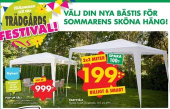 ÖoB Partytält erbjuda