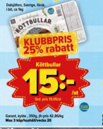 Garant Köttbullar