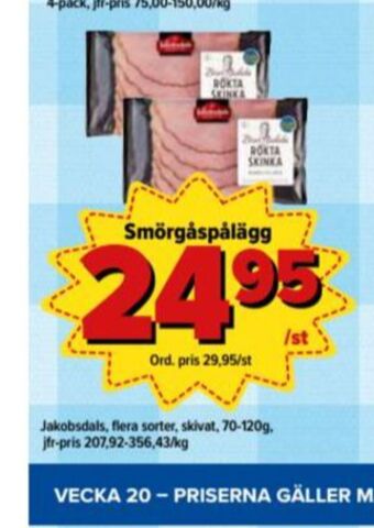 Östenssons Jakobsdals Skinka erbjuda