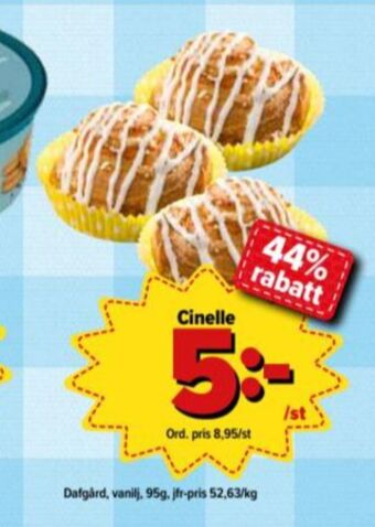 Östenssons Dafgårds Butiksbakat kaffebröd erbjuda