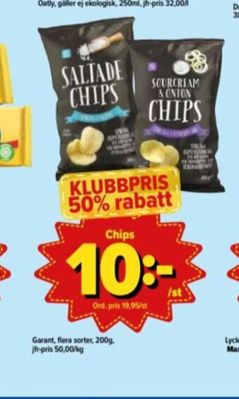 Östenssons Garant Chips erbjuda