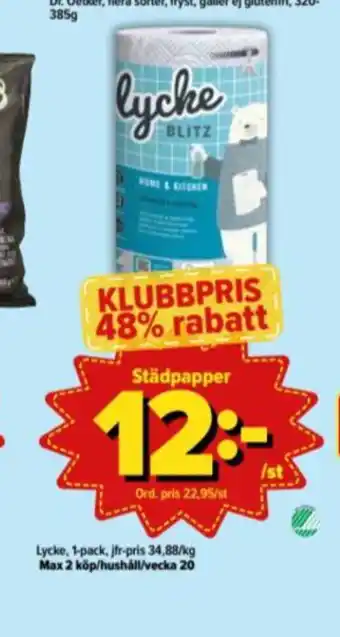 Blitz Hushållspapper