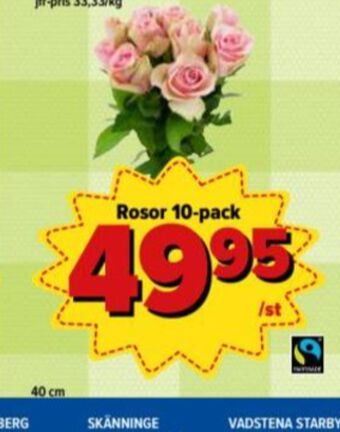 Östenssons Blommor erbjuda