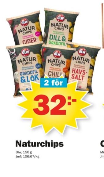 Pekås OLW Chips erbjuda