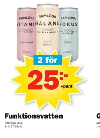 Pekås Balance Energidryck erbjuda