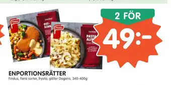 Tempo Findus Pastarätter erbjuda