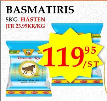 Matmixen Basmatiris erbjuda