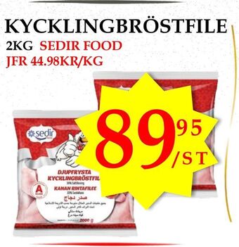 Matmixen Kycklingbröstfile erbjuda