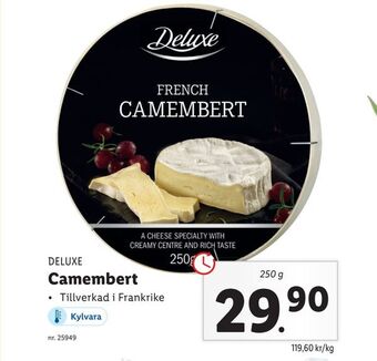 Lidl Camembert erbjuda