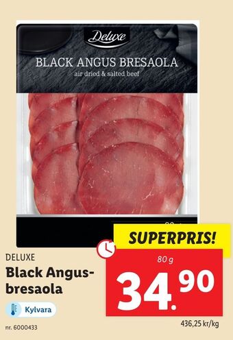 Lidl Black Angus bresaola erbjuda