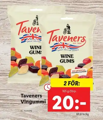 Taveners Vingummi