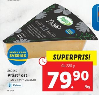 Lidl Präst® ost erbjuda