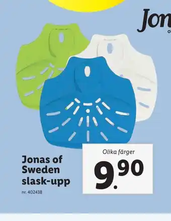 Jonas of Sweden slask-upp
