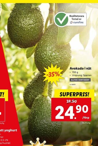 Lidl Avokado i nät erbjuda