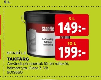 Jem&Fix Takfärg erbjuda