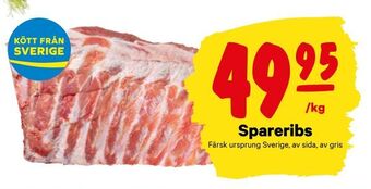 City Gross Spareribs erbjuda