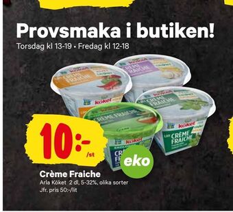 City Gross Crème Fraiche erbjuda