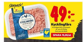 City Gross Kycklingfärs erbjuda