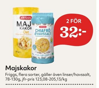 Hemköp Majskakor erbjuda