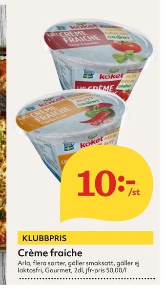 Hemköp Crème fraiche erbjuda