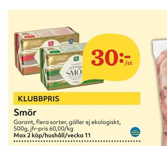 Hemköp Smör erbjuda