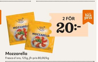 Hemköp Mozzarella erbjuda