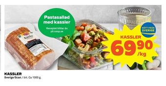 Coop Extra Kassler erbjuda