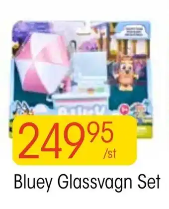 EKO Bluey Glassvagn Set erbjuda
