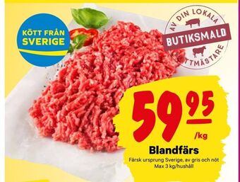 City Gross Blandfärs erbjuda