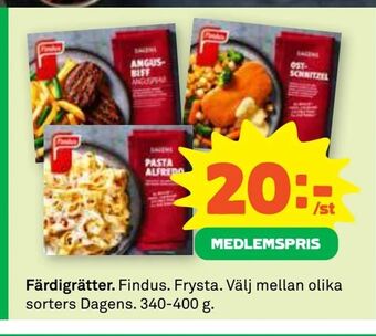 Coop Färdigrätter erbjuda