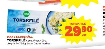 Torskfilé