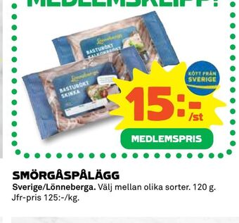 Coop Daglivs Smörgåspålägg erbjuda
